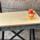 Brokastu paplāte, datora paliktnis, gultas paplāte, dabīgs koks/piparmētru pelēkzaļš spilvens