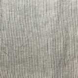 PIENA BALTAS / DABĪGI PELĒKAS SĪKAS (~1.25mm) SVĪTRIŅAS | Palags ar gumiju no mīkstināta 100% lina | Dažādi izmēri